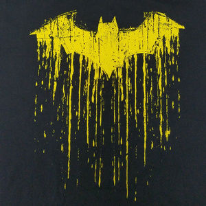 Batman Mens T-Shirt Size L Color Black